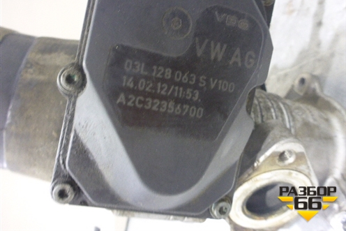 Заслонка дроссельная электрическая для Volkswagen Amarok с 2010г (Амарок)