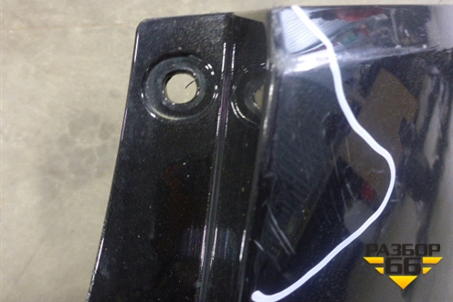 Бампер задний (85022JD00H) для Nissan Qashqai (J10E) с 2006-2013г (Кашкай)