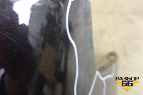 Бампер задний (85022JD00H) для Nissan Qashqai (J10E) с 2006-2013г (Кашкай)