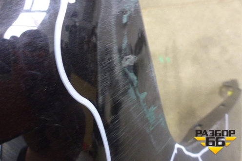 Бампер задний (85022JD00H) для Nissan Qashqai (J10E) с 2006-2013г (Кашкай)