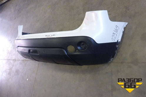 Бампер задний (под парктроник) (85022JD00H) для Nissan Qashqai (J10E) с 2006-2013г (Кашкай)