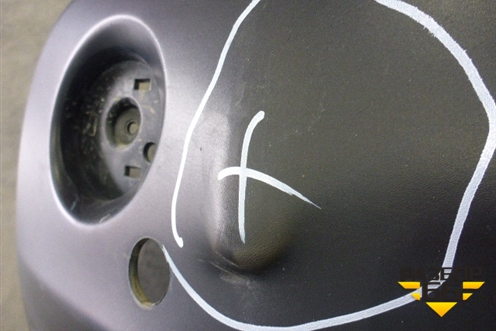 Бампер задний (под парктроник) (85022JD00H) для Nissan Qashqai (J10E) с 2006-2013г (Кашкай)