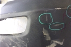 Бампер задний (до 2015г под парктроник) (5215942190) для Toyota Rav-4 с 2012-2019г (Рав 4)