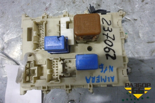 Блок предохранителей салонный для Nissan Almera N16 с 2000-2006г (Альмера Н16)