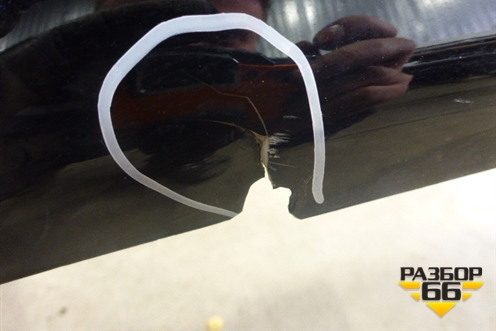 Бампер задний (до 2015г под парктроник) (5215960260) для Toyota Land Cruiser (200) с 2008г (Ленд Крузер)