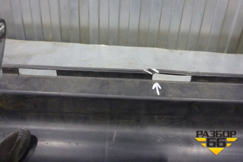 Накладка декоративная (на разъемы кабины) (81517150411) для MAN TGS с 2007г (ТГС)