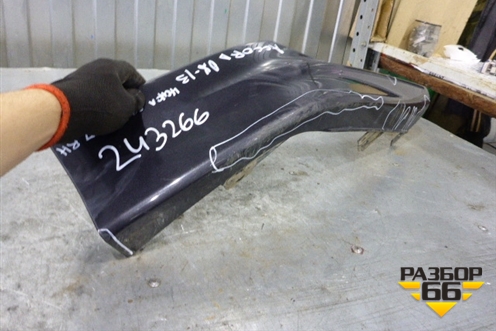 Накладка переднего бампера правая (71110TL0VG900) для Honda Accord(CU-CW) с 2008-2013г (Аккорд)