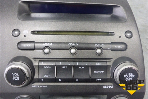 Магнитола (без CD чейнджера) (39100SNAG220M1) для Honda Civic 4D с 2006-2012г (Цивик)