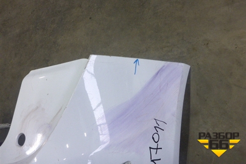 Бампер задний (под парктроник) (8R0807385C) для Audi Q5 c 2008-2017г (Ку 5)