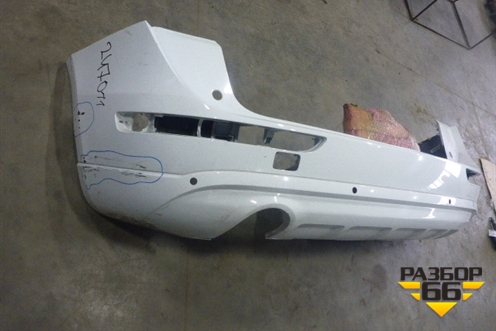 Бампер задний (под парктроник) (8R0807385C) для Audi Q5 c 2008-2017г (Ку 5)