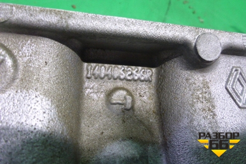 Коллектор впускной (нижняя часть 1.6л K4MA) (140406266R) для Nissan Almera G15 с 2012г (Альмера Г15)