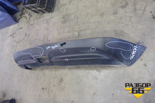 Юбка заднего бампера (до 2014г) (850B21KA1A) для Nissan Juke (F15) с 2010-2019г (Жук)