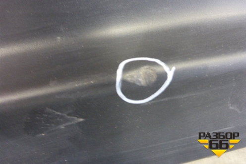 Юбка заднего бампера (до 2014г) (850B21KA1A) для Nissan Juke (F15) с 2010-2019г (Жук)