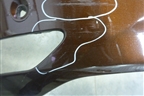 Юбка заднего бампера (после 2013г под парктроник) (31323777) для Volvo XC60 с 2008-2017г (ХС60)