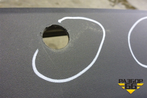 Бампер задний (до 2015г под парктроник) (5215942190) для Toyota Rav-4 с 2012-2019г (Рав 4)