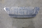 Решетка в передний бампер центральная (71105TR0G002) для Honda Civic 4D с 2012г (Цивик)