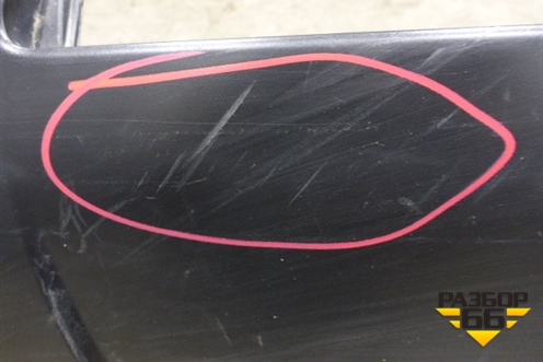 Бампер задний (под парктроник) (85022JD00H) для Nissan Qashqai (J10E) с 2006-2013г (Кашкай)