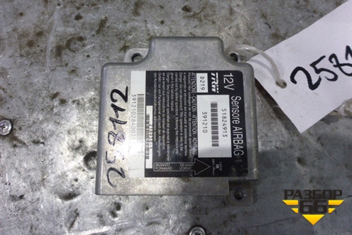 Блок управления AIR BAG (51824913) для Fiat Albea с 2003г (Альбеа)