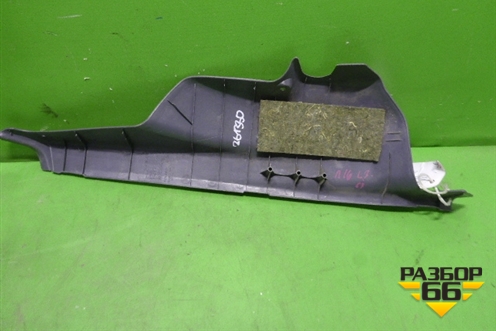Обшивка стойки задняя нижняя левая для Nissan Almera N16 с 2000-2006г (Альмера Н16)
