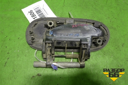 Ручка наружная двери передней правой (80606BM660) для Nissan Almera N16 с 2000-2006г (Альмера Н16)