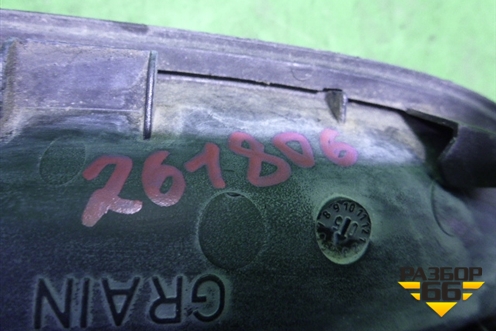 Ручка наружная двери передней правой (80606BM660) для Nissan Almera N16 с 2000-2006г (Альмера Н16)