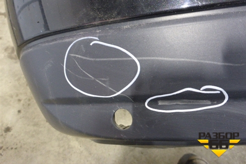 Бампер задний (до 2018г под парктроник) (CK5217D781AA) для Land Rover Range Rover 4 с 2013-2022г (Вог)