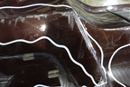 Бампер задний (до 2012г под парктроник) (A2048851525) для Mercedes Benz GLK-Klass X204 с 2008г (ГЛК)
