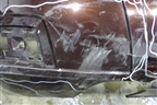 Бампер задний (до 2012г под парктроник) (A2048851525) для Mercedes Benz GLK-Klass X204 с 2008г (ГЛК)