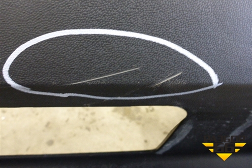 Бампер задний (после 2014г под парктроник) (7P5807421B) для Porsche Cayenne с 2010-2017г (Каен)