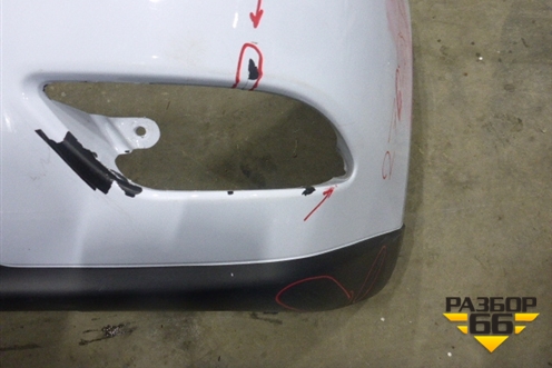 Бампер задний (под парктроник) (5215948100) для Lexus RX 300 c 2009-2015г (РХ)