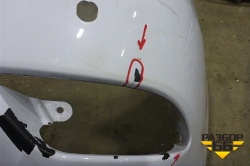 Бампер задний (под парктроник) (5215948100) для Lexus RX 300 c 2009-2015г (РХ)