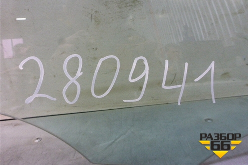 Стекло двери задней левой (новое 2001г) (9203CH) для Peugeot 607 с 2000г