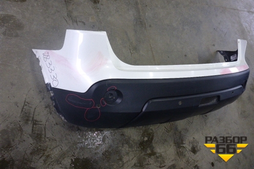 Бампер задний (под парктроник) (85022JD00H) для Nissan Qashqai (J10E) с 2006-2013г (Кашкай)