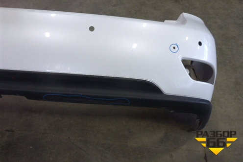 Бампер задний (под парктроник) (5215948100) для Lexus RX 300 c 2009-2015г (РХ)