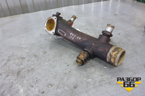 Патрубок системы охлаждения  (Силуминовый) (99478887) для Iveco Stralis с 2002-2006г (Стралис)