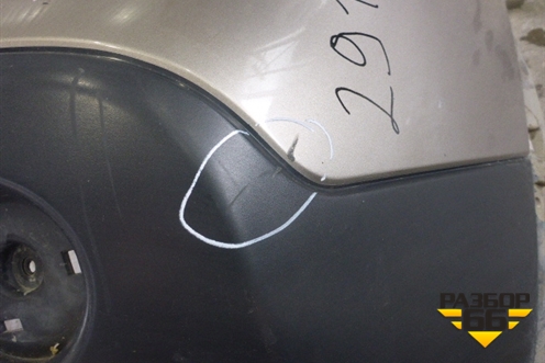 Бампер задний (85022JD00H) для Nissan Qashqai (J10E) с 2006-2013г (Кашкай)