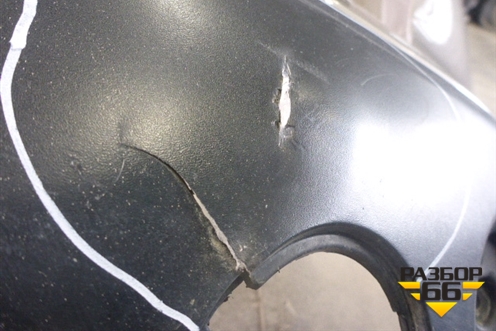 Бампер задний (85022JD00H) для Nissan Qashqai (J10E) с 2006-2013г (Кашкай)