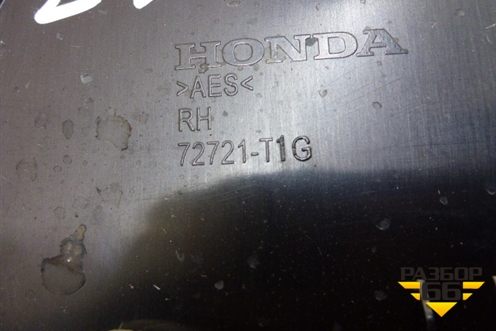 Накладка двери задней правой (на рамку задняя) (72721T1G) для Honda CR-V(RM) с 2012г (ЦРВ СРВ) 