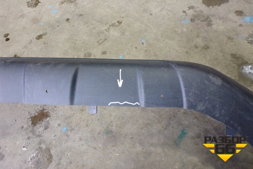 Юбка переднего бампера (9802520577) для Peugeot 2008 с 2013-2019г