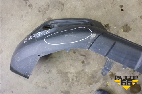 Юбка переднего бампера (9802520577) для Peugeot 2008 с 2013-2019г