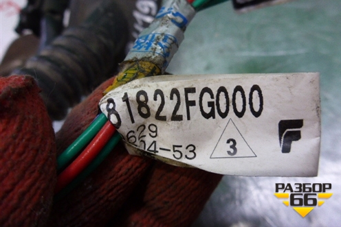 Проводка двери задней правой (81822FG000) для Subaru Impreza (GH-GE) с 2008-2011г