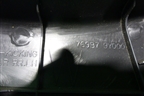 Накладка порога внутренняя заднего левого (769B79Y000) для Nissan Teana (J31) с 2003-2008г (Теана)