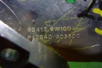 Накладка на торпедо (центральная левая) (684129W100) для Nissan Teana (J31) с 2003-2008г (Теана)