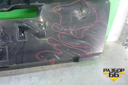 Решетка радиатора  (81611506066) для MAN TGS с 2007г (ТГС)