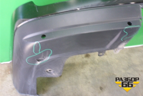 Бампер задний (до 2018г под парктроник) (CK5217D781AA) для Land Rover Range Rover 4 с 2013-2022г (Вог)