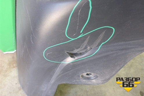 Бампер задний (до 2018г под парктроник) (CK5217D781AA) для Land Rover Range Rover 4 с 2013-2022г (Вог)