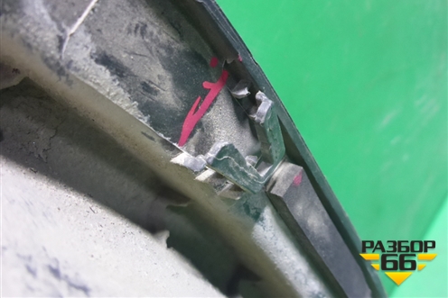 Накладка заднего крыла левого (5399PA010) для Honda CR-V(RM) с 2012г (ЦРВ СРВ) 