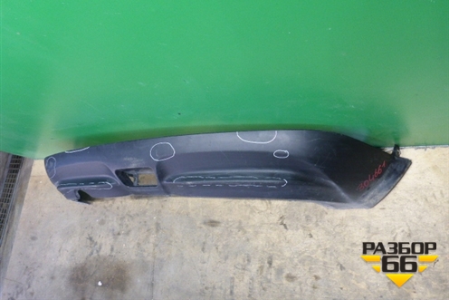 Юбка заднего бампера (до 2014г) (850B21KA1A) для Nissan Juke (F15) с 2010-2019г (Жук)