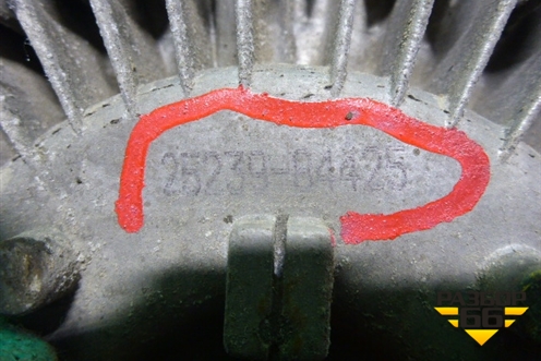Вискомуфта  (D6CC) (2523984425) для Hyundai  HD-500 с 2010г