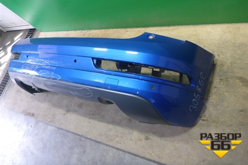 Бампер задний (после 2014г под парктроник) (8U0807385C) для Audi Q3 с 2011-2018г (Ку 3)